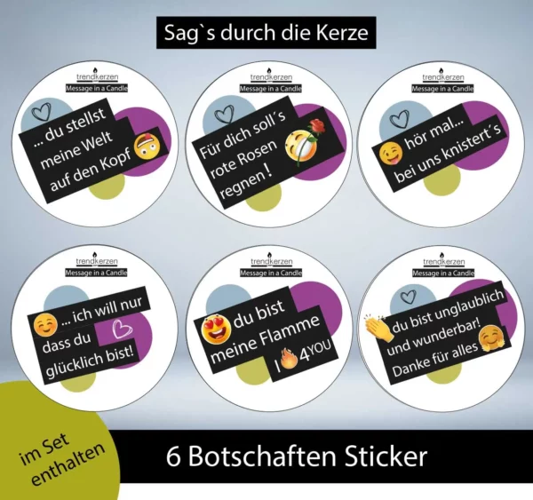 Trendkerzen Kerzenwelt Kerzenbundle