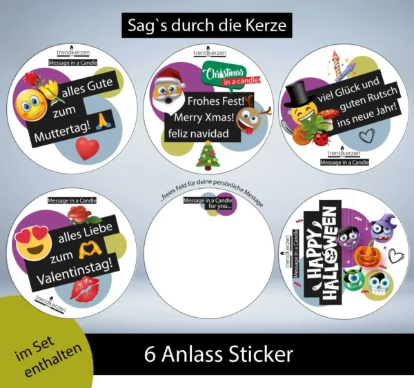 Trendkerzen Kerzenwelt Kerzenbundle