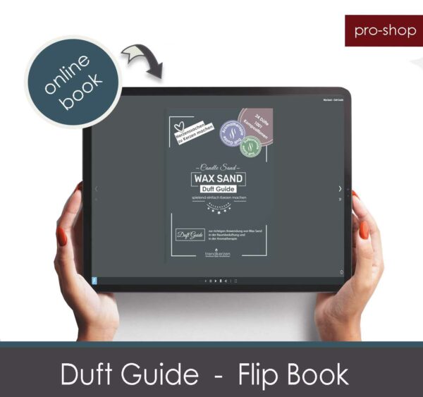 Duft Guide als Flip Book