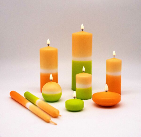 Candle Set Tricolor - Image 2