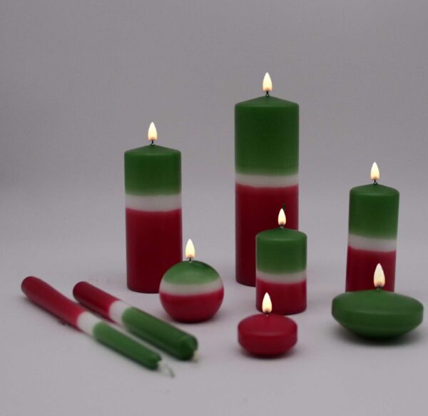 Candle Set Tricolor - Image 4