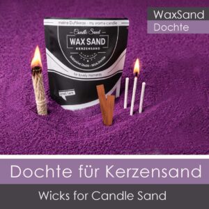 WaxSand X Dochte